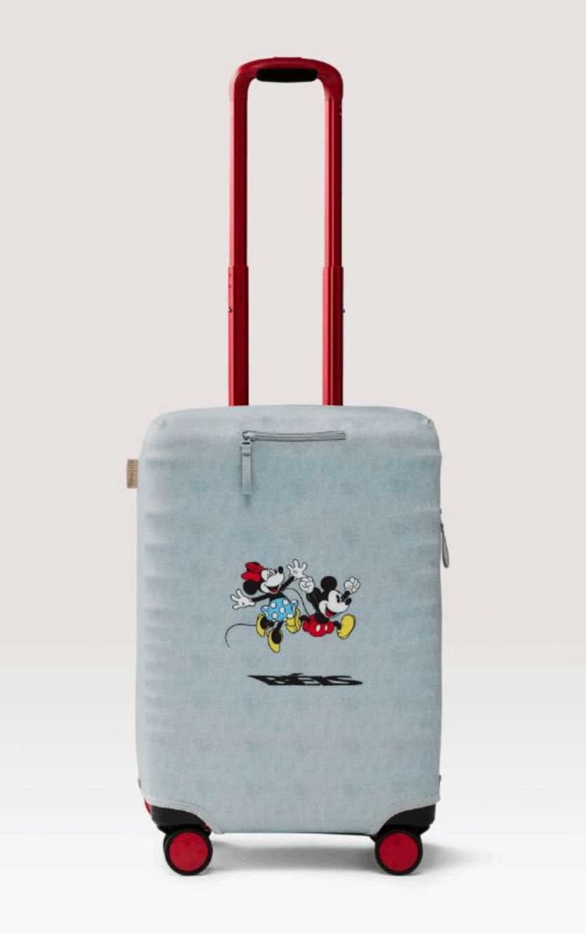 NWT Beis Disney Carry on Luggage Cover in Blue Jeans